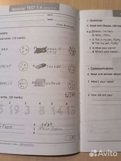 Spotlight test booklet тесты к учебнику