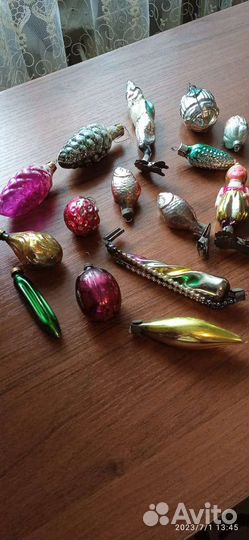 Елочные игрушки СССР и книжки