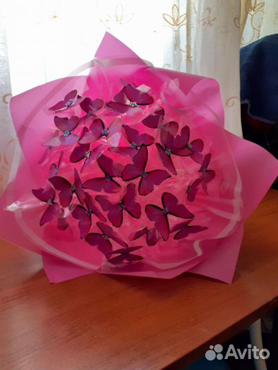 Букет из бабочек