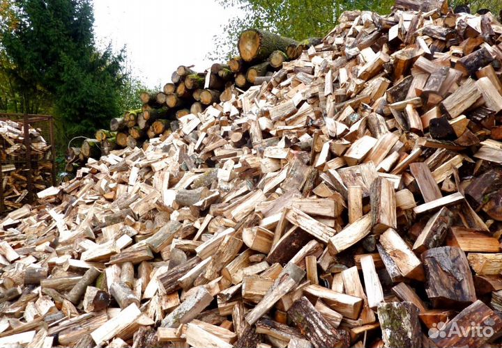 Дрова березовые наколотые