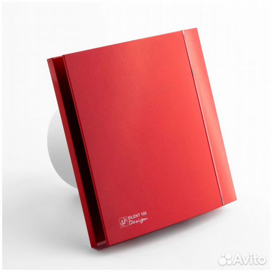 Вентилятор бесшумный Silent-100 CRZ RED design