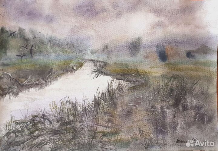 Картины акварелью: