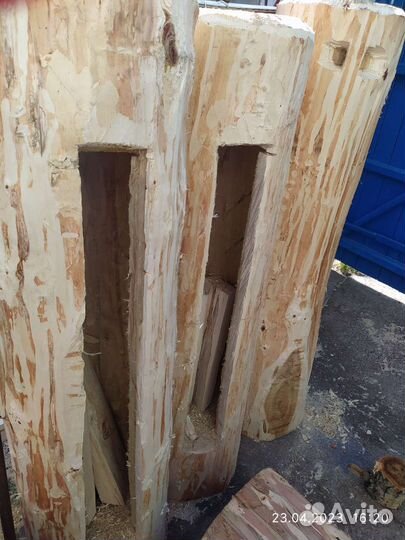 Борти (башкирские улья) пчелиные, колоды