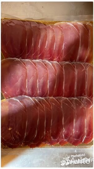 Хамон целой нагой нарезка