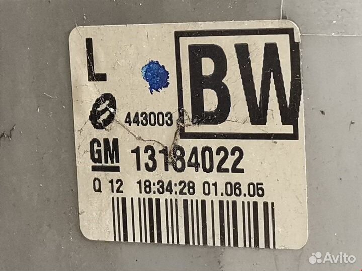 Фонарь задний левый для Opel Vectra C 93182174