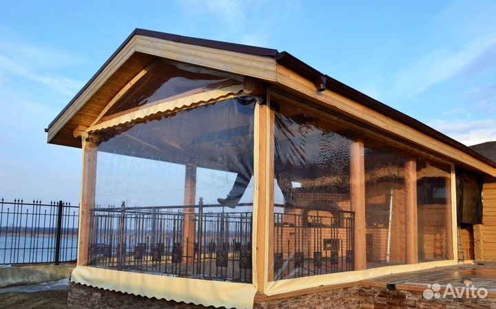 Прозрачные пвх окна