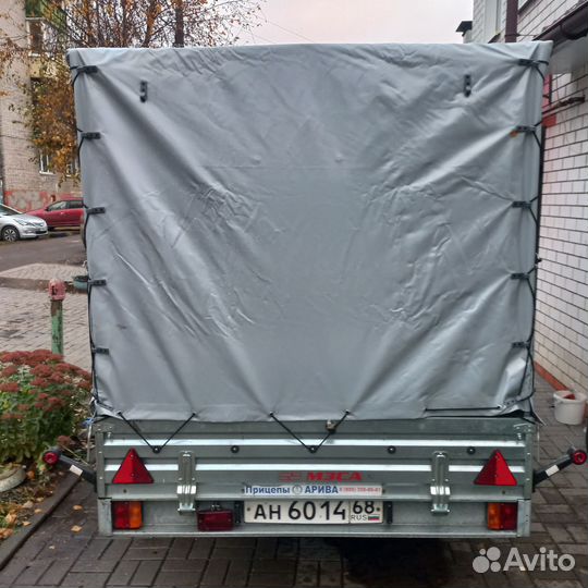 Прицеп легковой двухосный мзса бу