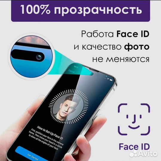 Защитное стекло для iPhone 11/XR/12/13/14/15/Pro