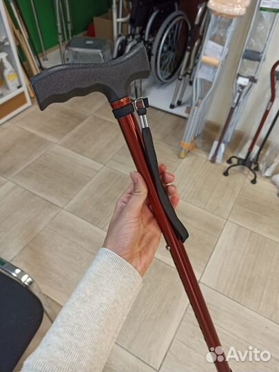 Трость регулируемая бронза