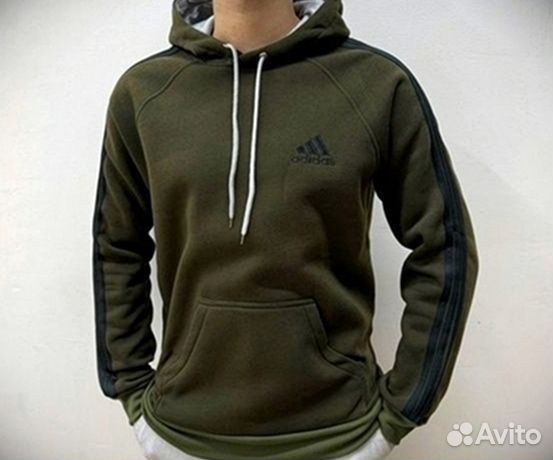 Худи Adidas теплый