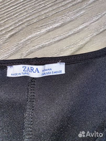 Футболка с баской Zara