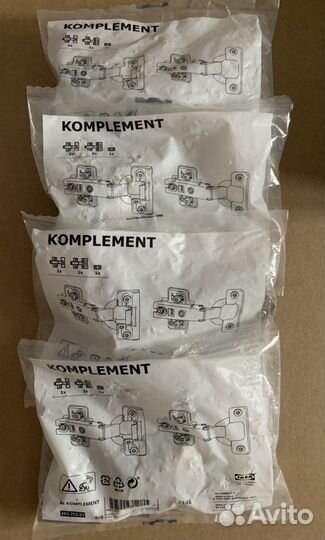 Направляющие для корзин 58 см, петли IKEA