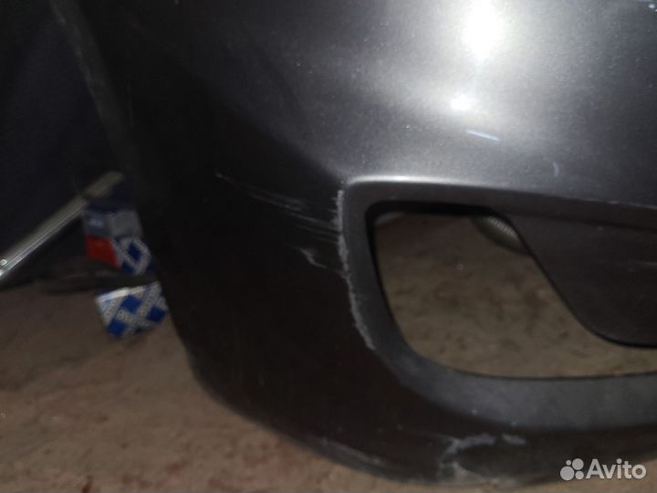 Бампер передний на hyundai solaris 1