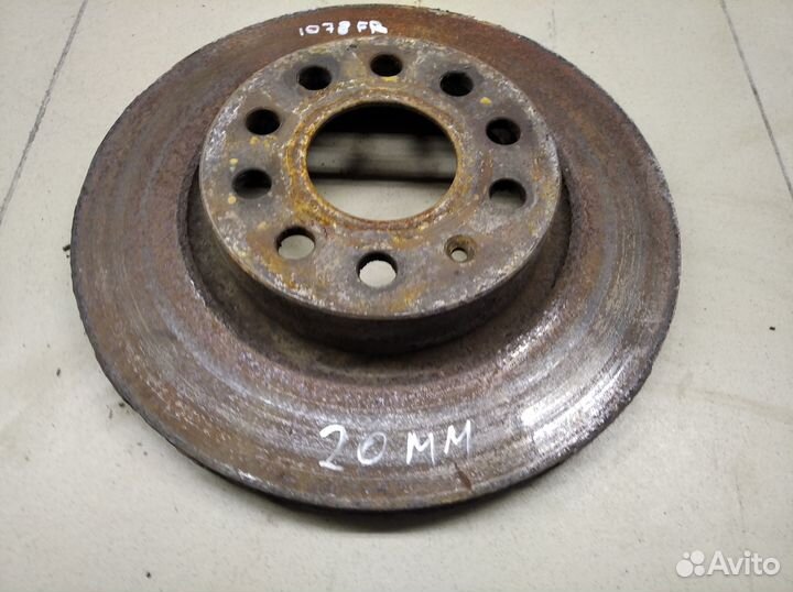 Диск тормозной передний вентилируемый Octavia (A5 1Z) 2004-2013