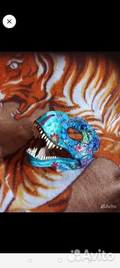 Маска динозавра raptor