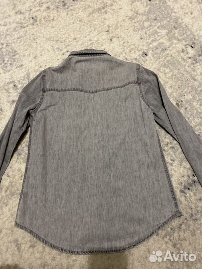 Джинсовая рубашка женская