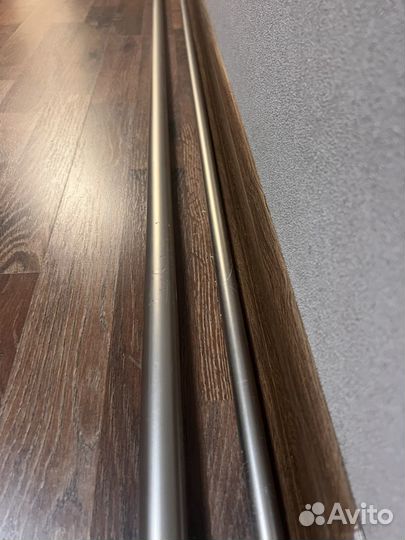 Карнизы для штор двухрядный настенный