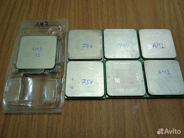 Процессоры amd