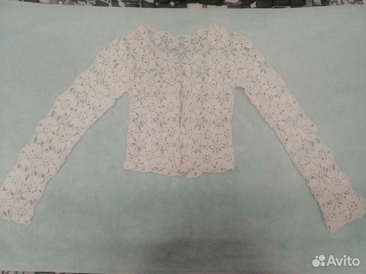 Болеро для девочки, жилетка