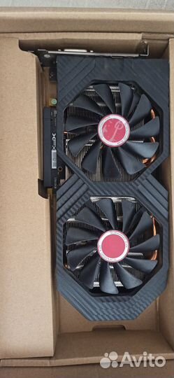 Мощная видеокарта Xfx rx 580 8gb