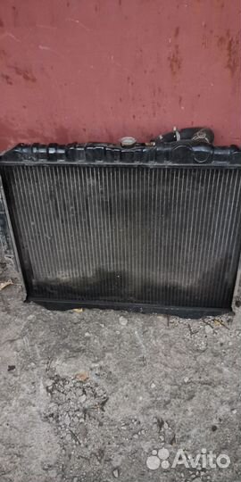 Радиатор pajero 2