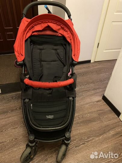 Прогулочная коляска britax b-agile plus