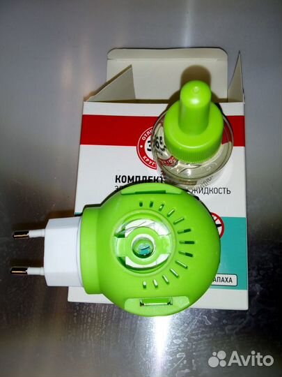 Электрофумигатор и жидкость от комаров, комплект