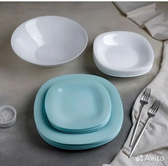 Новый столовый сервиз на 6 персон