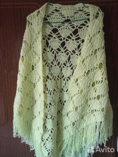 Платок шаль шерсть