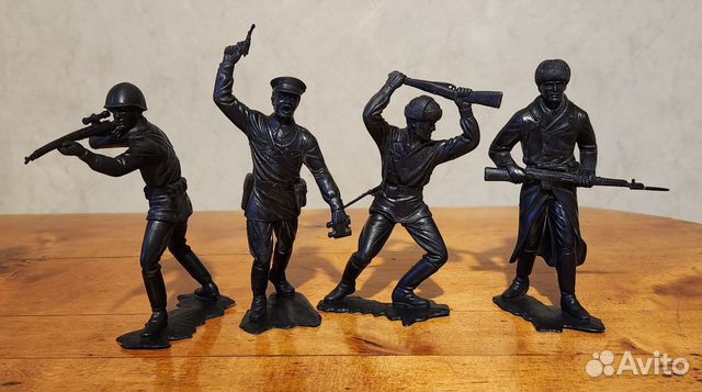 Солдатики СССР пластик большие