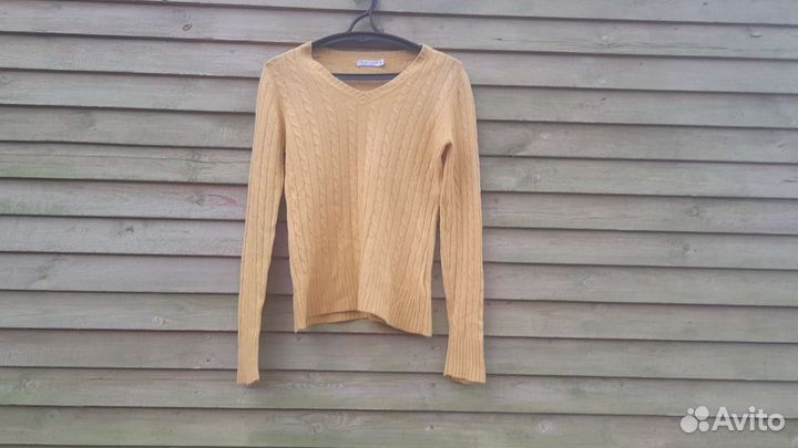 Пуловер шерсть кашемир Marie Lund 46 р на доставке