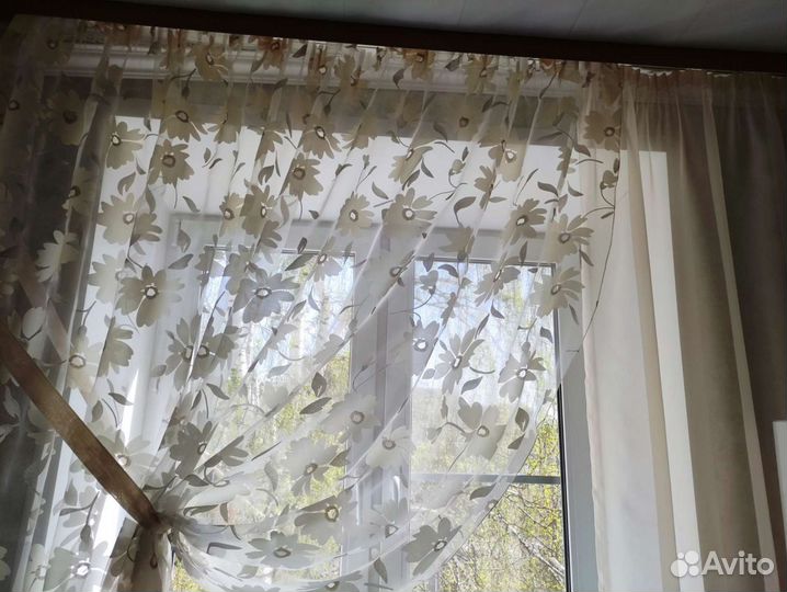 Шторы органза