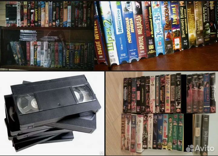 Оцифровка видеокассет VHS, miniDV, 8мм
