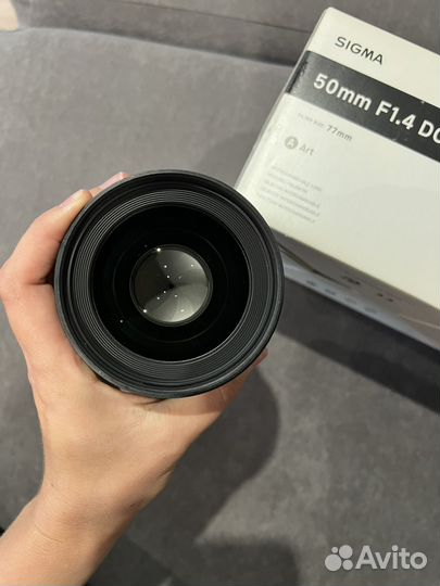 Объектив sigma 50mm 1.4 для nikon