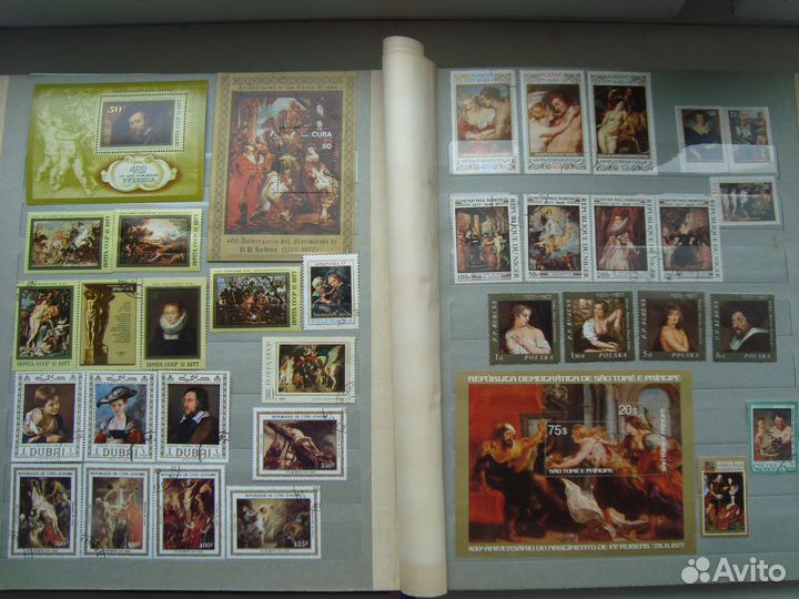 Марки искусство