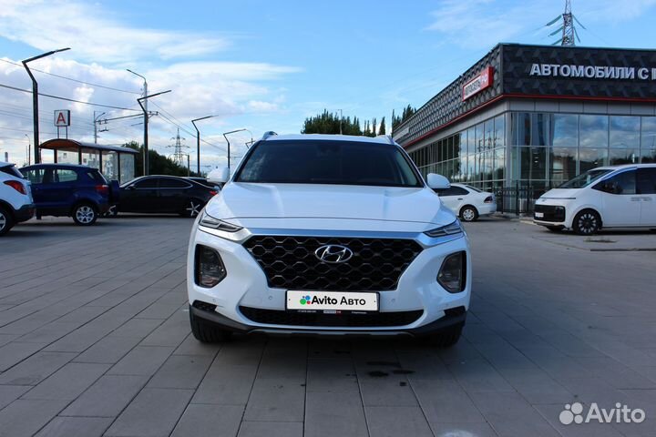 Hyundai Santa Fe 2.0 AT, 2020, 87 420 км