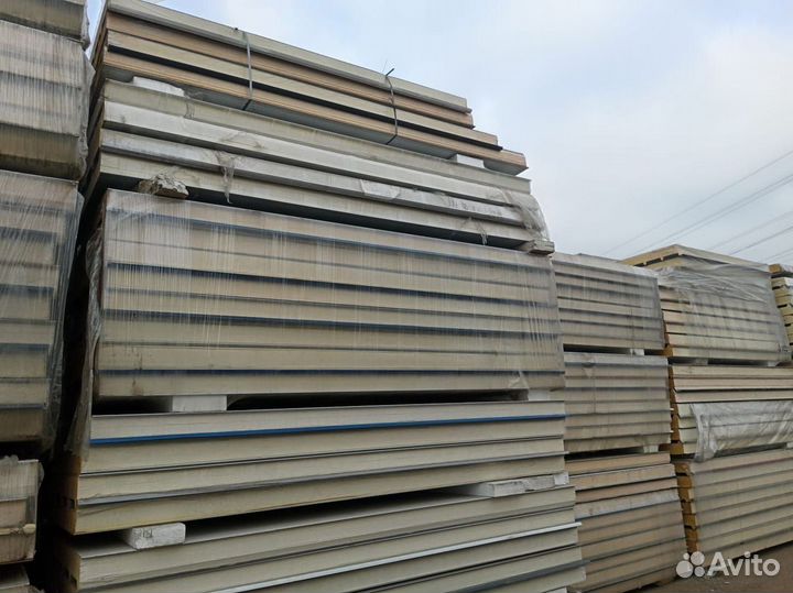 Сэндвич-панели 20000 м2 в наличии