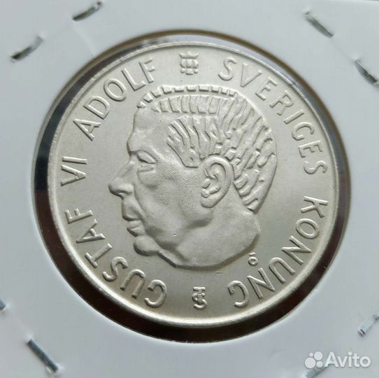 Швеция 5 крон 1954