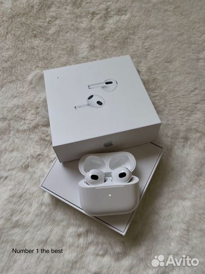 Беспроводные наушники apple airpods 3