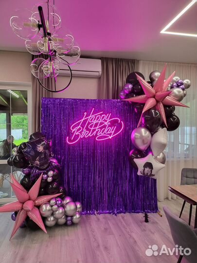 Шары венздей, фотозона #947