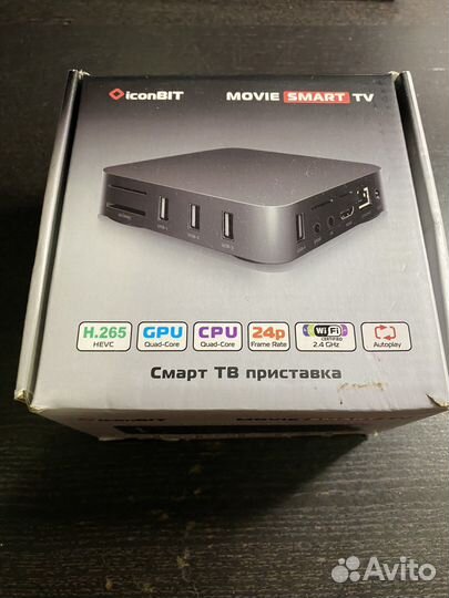 Смарт тв Медиаплеер iconBIT Movie Smart TV