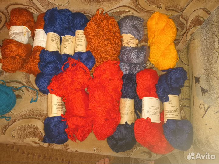 Пряжа для вязания пакетом