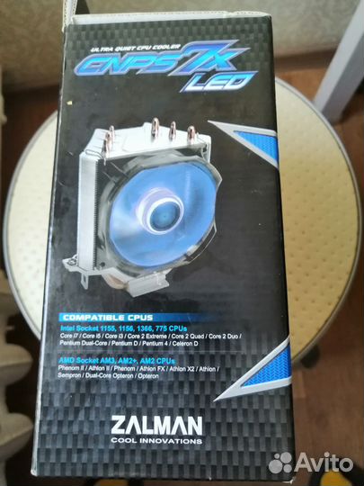 Кулер CPU Zalman cnps7X LED