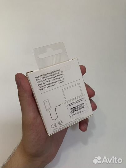 Кабель для зарядки iPhone USB-C/Lightning