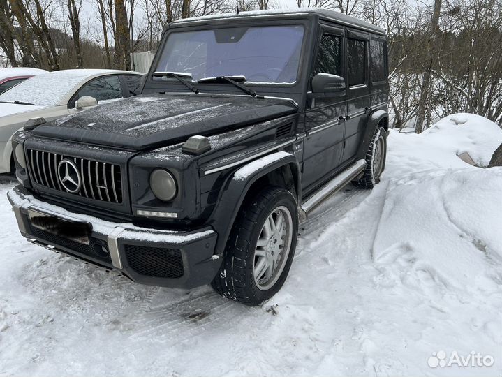 Комплект обвеса с капотом и крыльями G-class W463