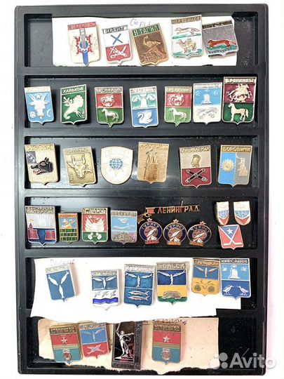 Сувенирные значки городов областей, СССР