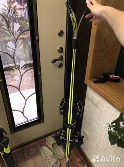 Горные лыжи Fischer RC4 Worldcup SL 145 + креплени