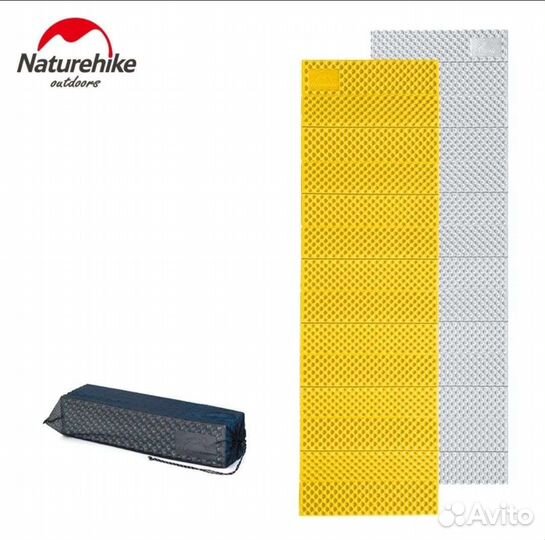 Туристический коврик каремат Naturehike складной