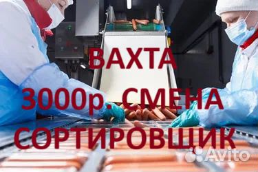 Сортировщик(ца) вахта