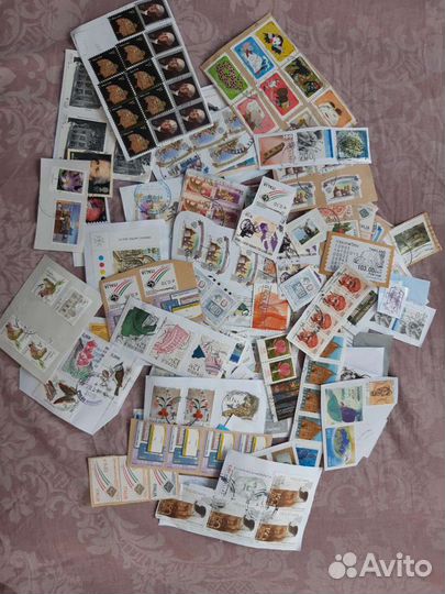 Марки с конвертов